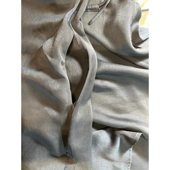 Vince V-Neck Maxi Slip Dress Midnight Blue Size XS  light Minimalist Elegant - Picture 8 of 8